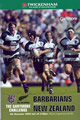 Barbarians v New Zealand 2004 rugby  Programmes